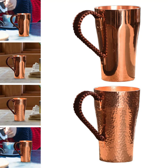 Copper Coffee Mug Moscow Mules Cup Thickened Copper Tea Mug