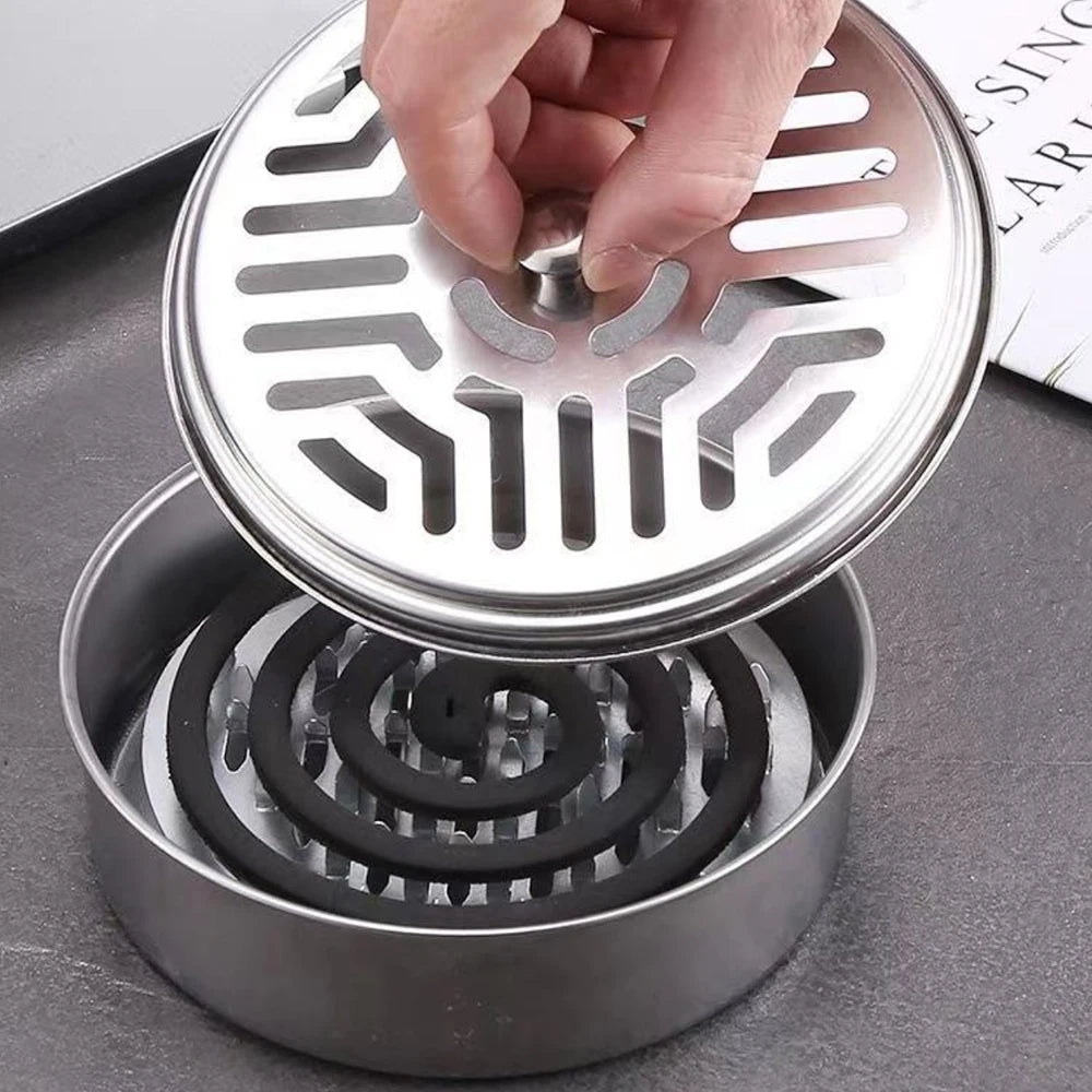 Stainless Steel Mosquito Repellent Incense Burner