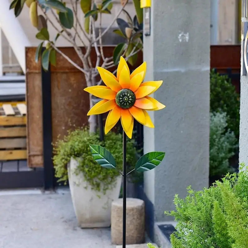 Outdoor Lawn Pinwheels Wind Spinner Large Windmill Pinwheels for Garden Yard Outdoor Decoration Backyard Y5GB