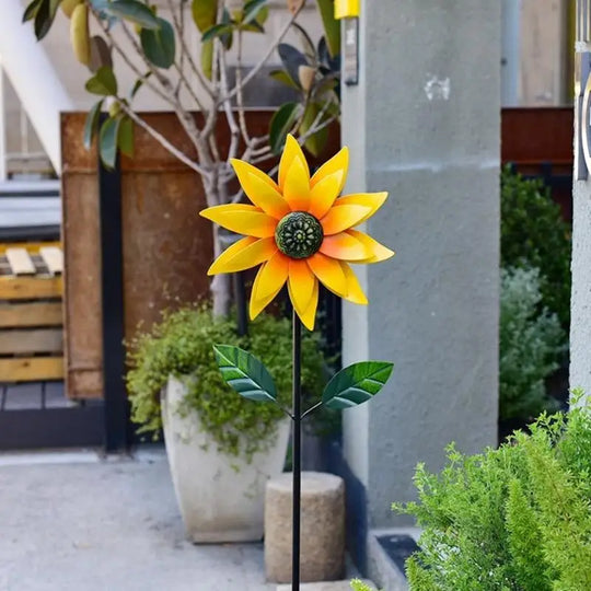 Outdoor Lawn Pinwheels Wind Spinner Large Windmill Pinwheels for Garden Yard Outdoor Decoration Backyard Y5GB