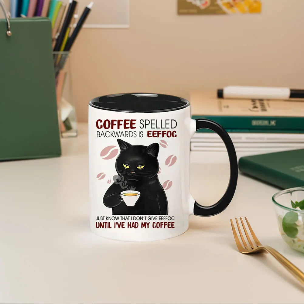 Lord Of The Cats Mug - The Furrllowship Of The Ring Cat Lovers Coffee Mug