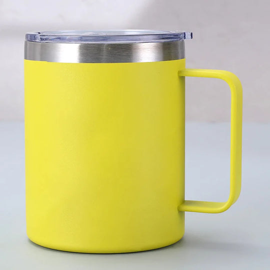 350ml 12oz stainless steel mug coffee mug cup with handle