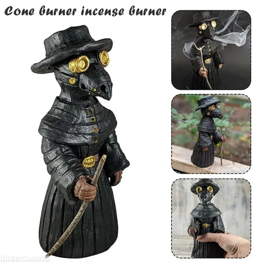 Gothic Plague Doctor Incense Burner