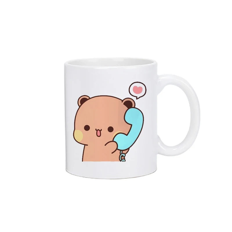 Panda Bear Bubu Dudu Coffee Milk Cup