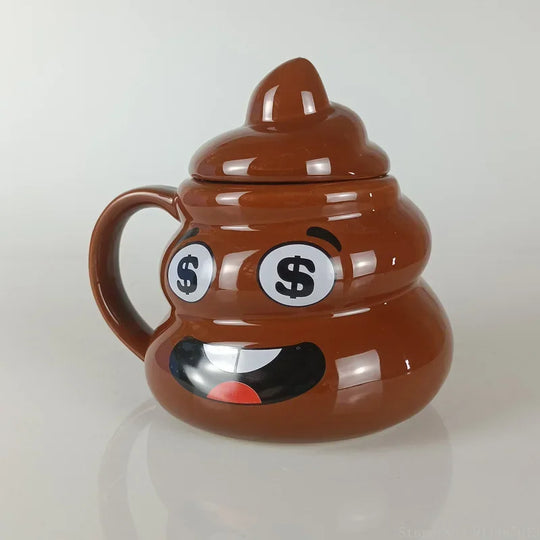 Japanese Style Shape Instant Noodle Bowl, Ceramic Personality Spoof Friends Classmate Gifts, Creative Mugs, 450ML Water Cup, 1Pc