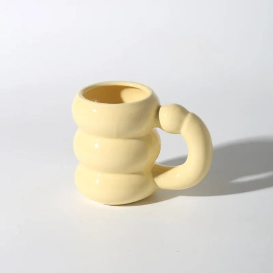 Ceramic Chubby Mug Creative Nordic Coffee Cup