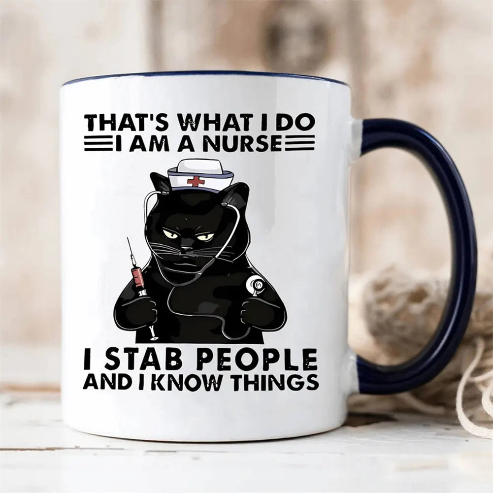 Lord Of The Cats Mug - The Furrllowship Of The Ring Cat Lovers Coffee Mug