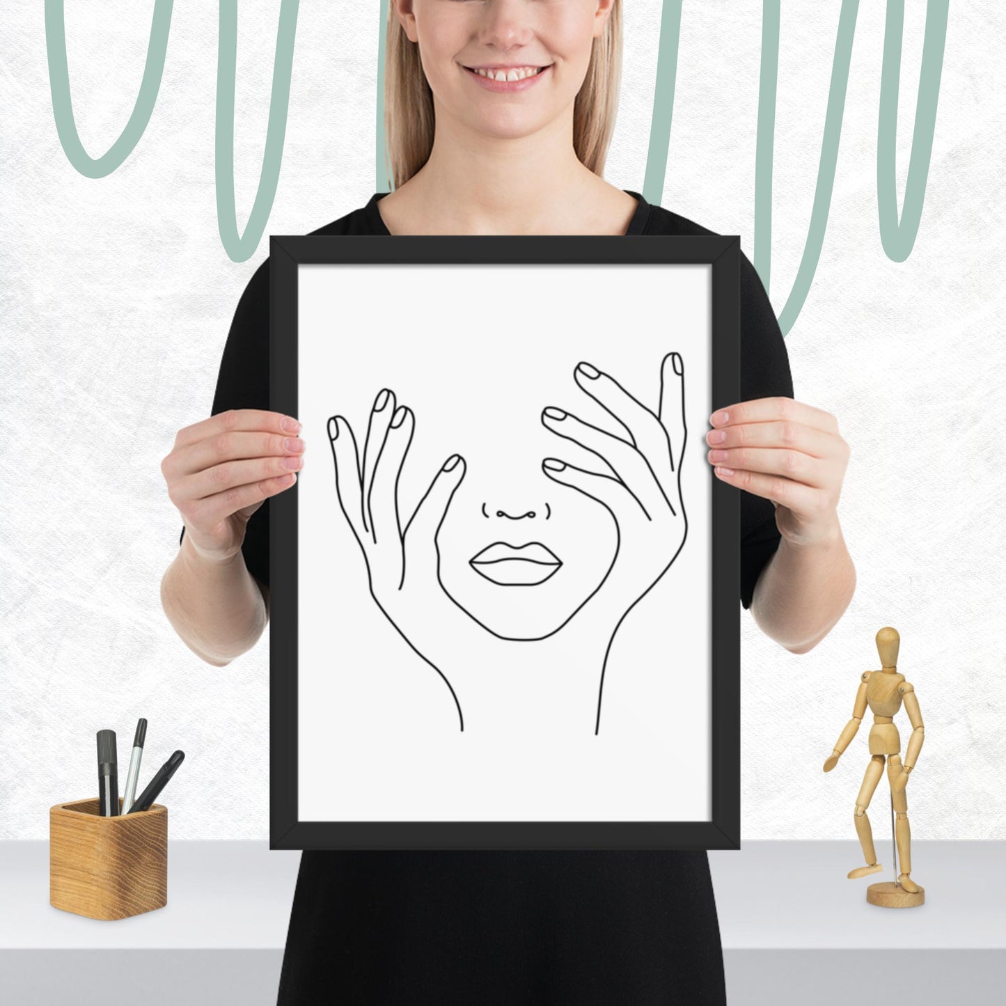 Expressionless - Framed poster13