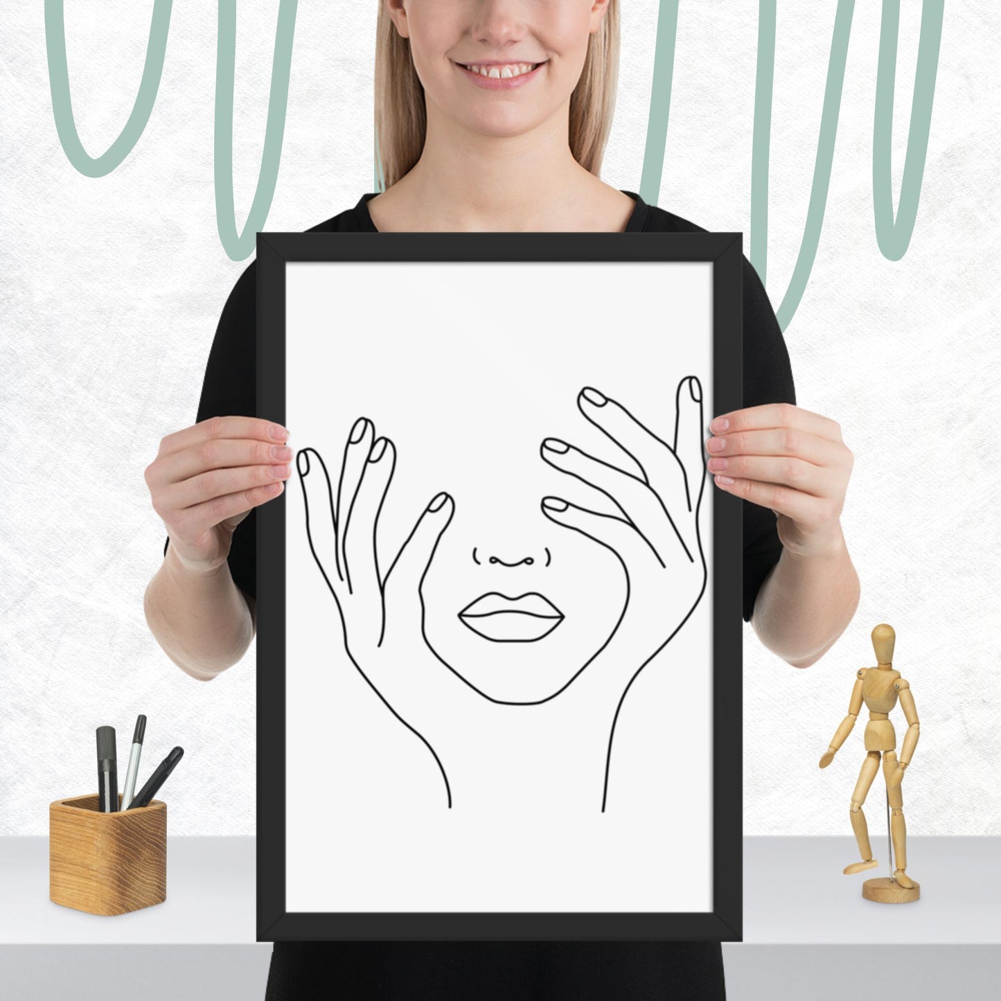 Expressionless - Framed poster16