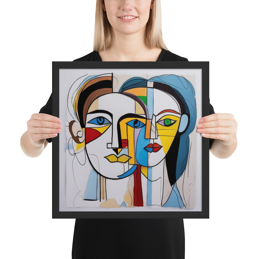 Him and Her or They? Framed Art4