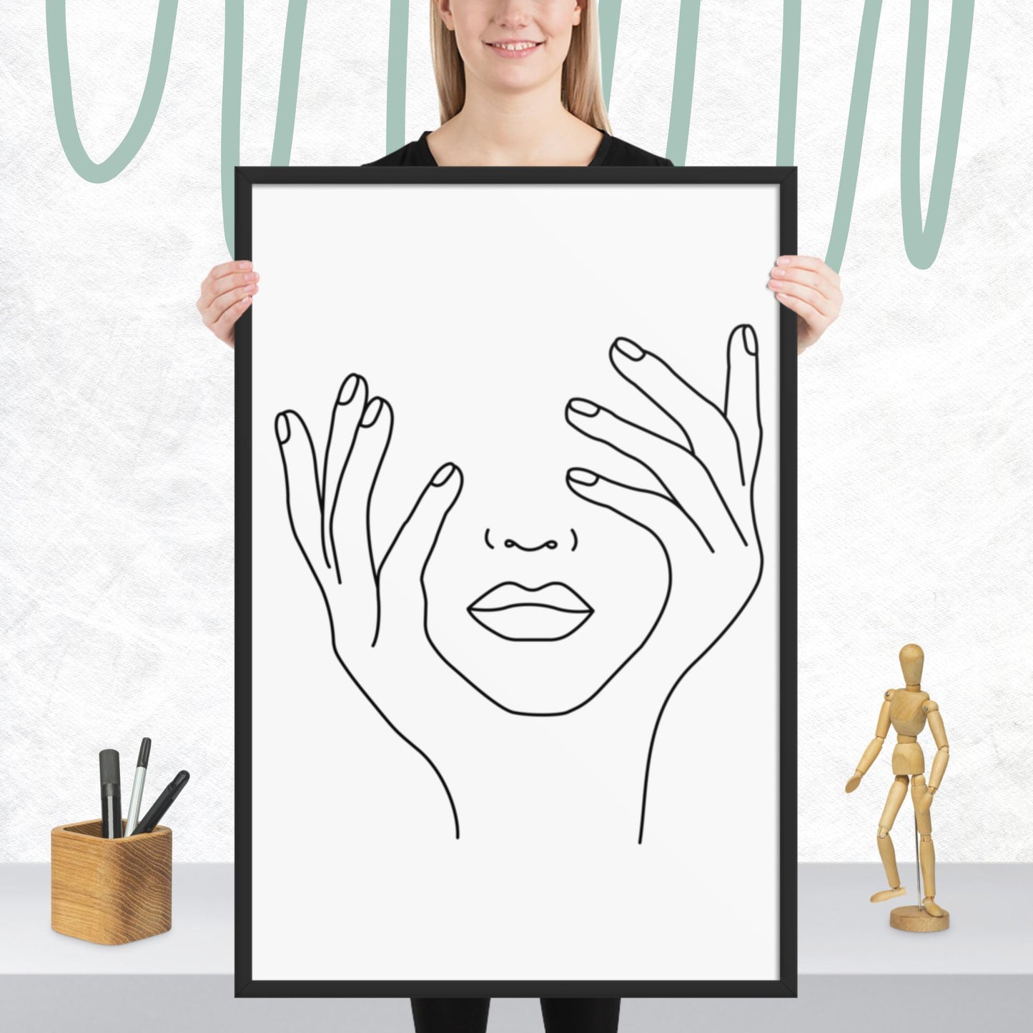 Expressionless - Framed poster5
