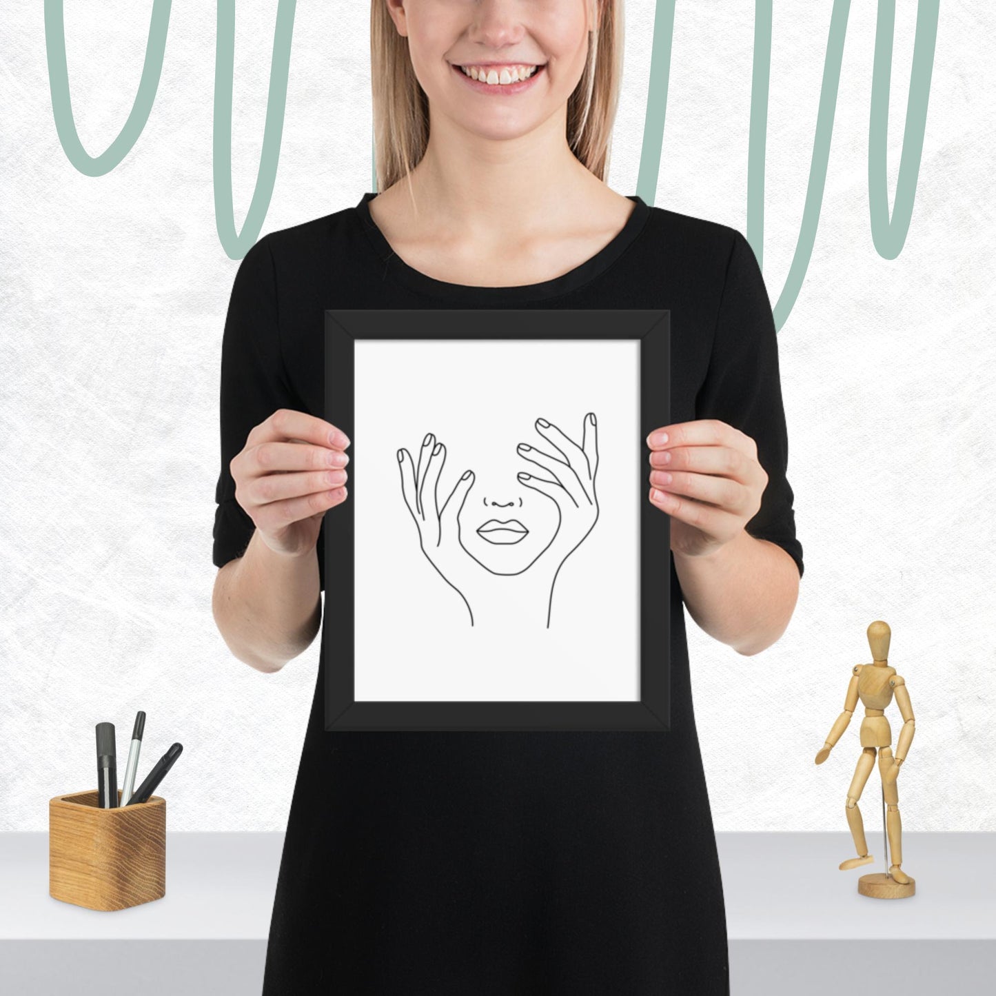 Expressionless - Framed poster7