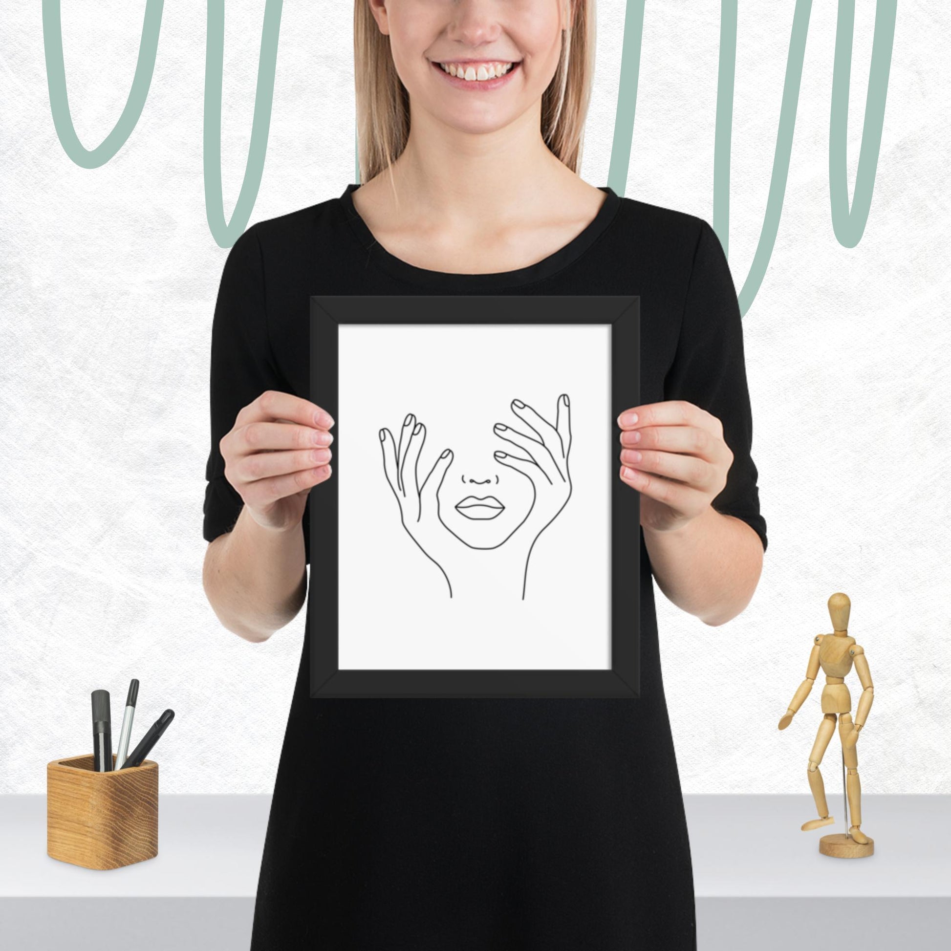 Expressionless - Framed poster7