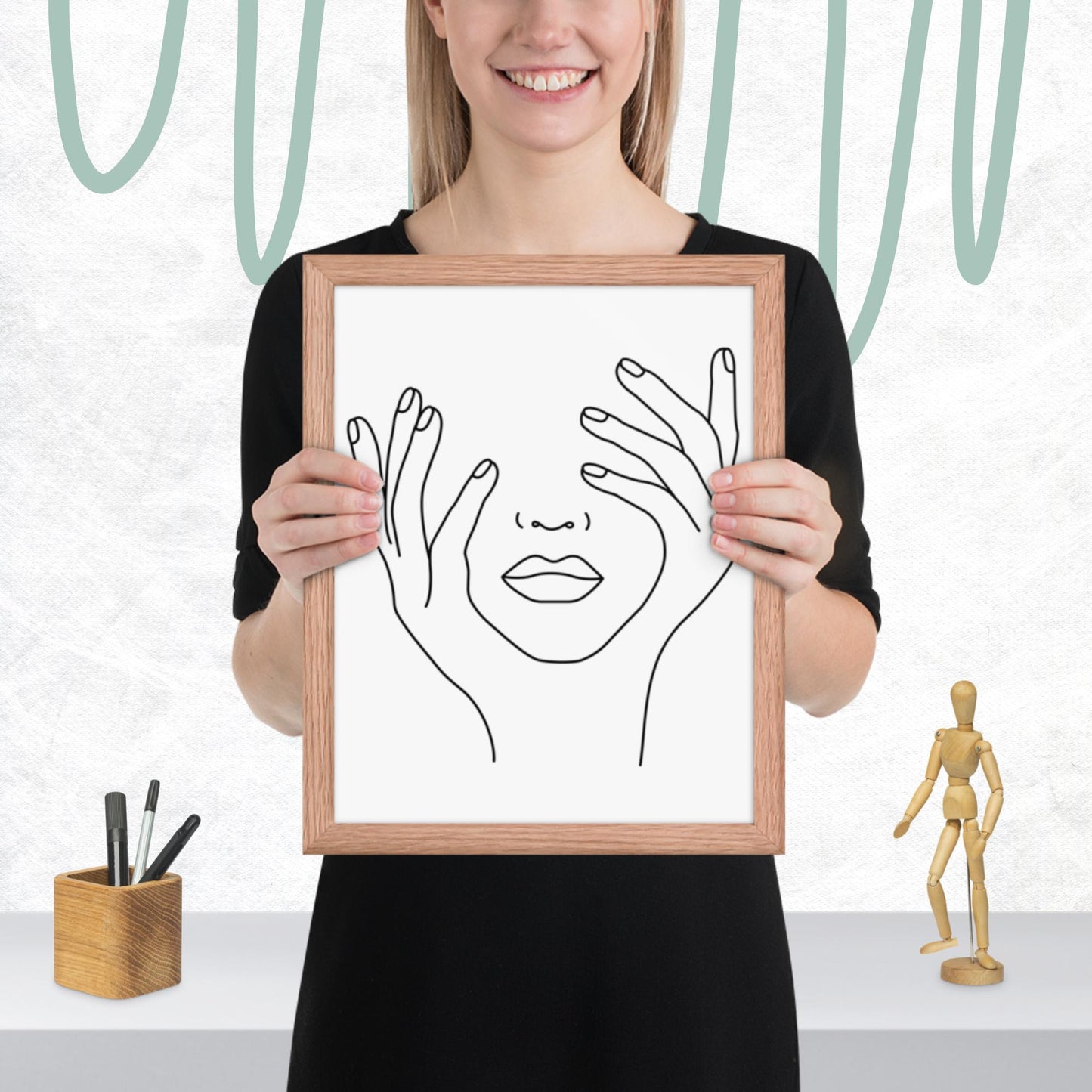 Expressionless - Framed poster36