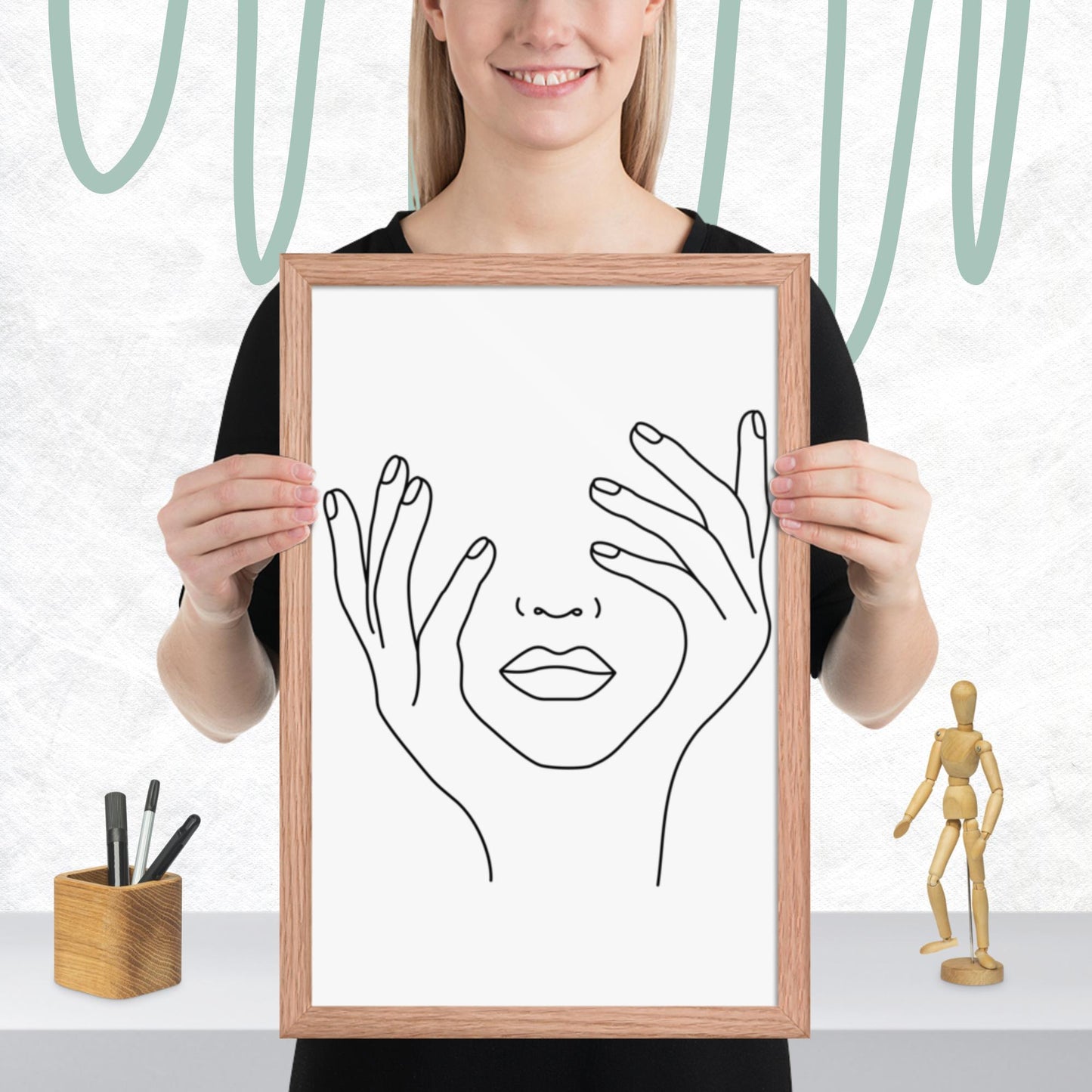 Expressionless - Framed poster18