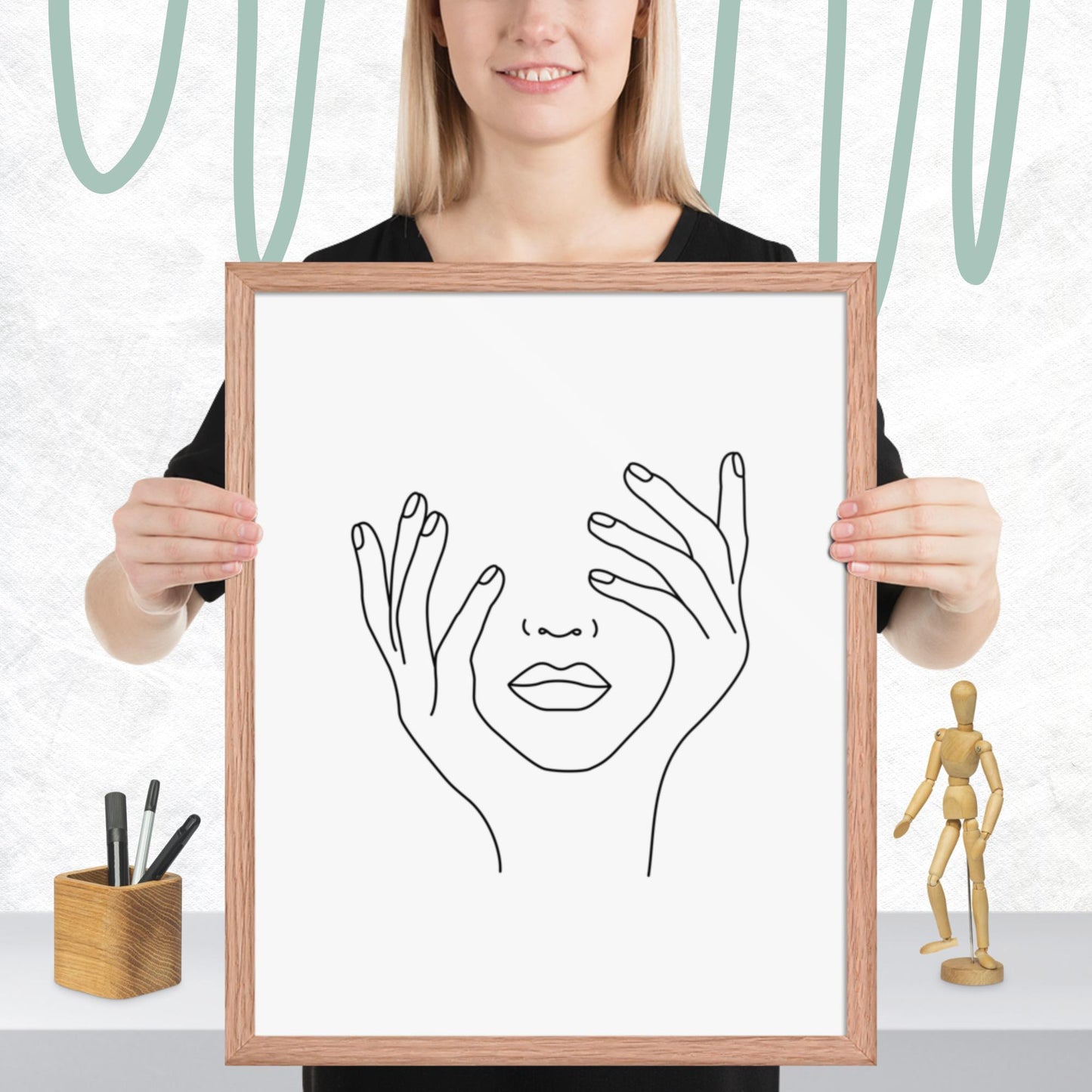 Expressionless - Framed poster33