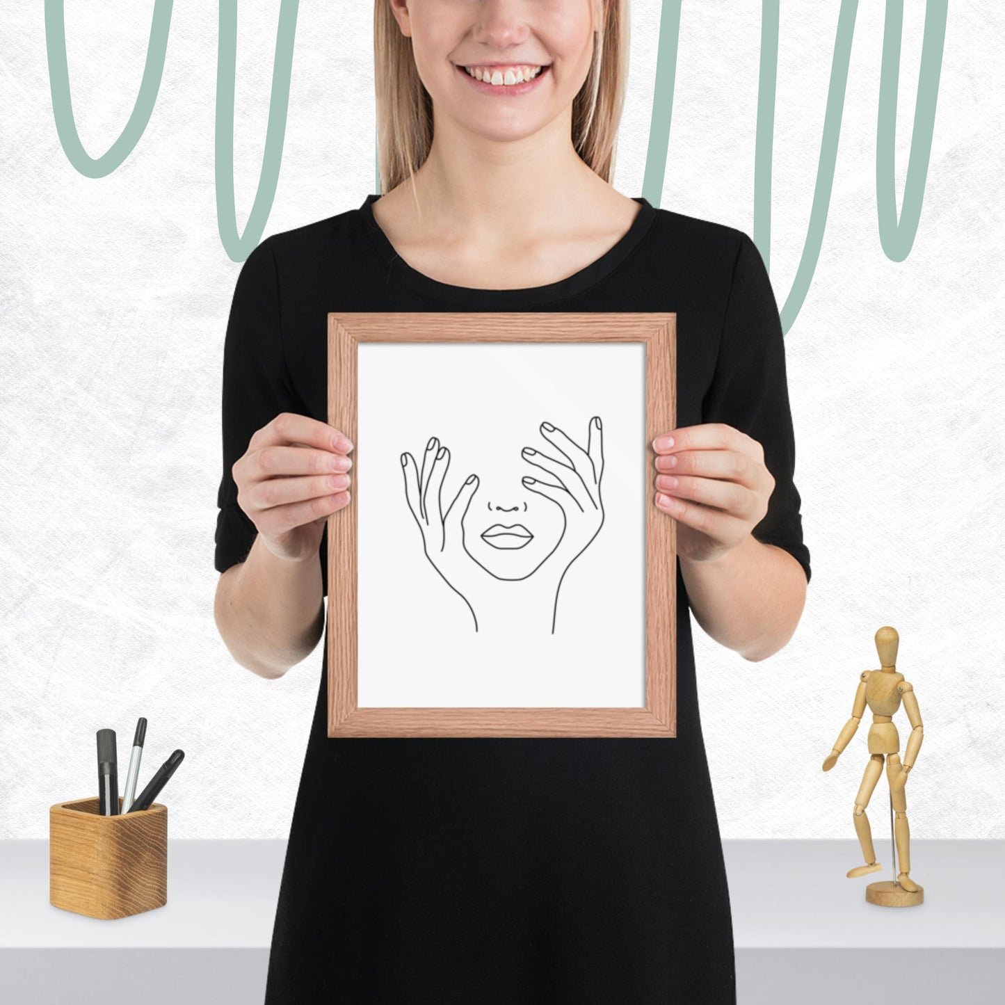 Expressionless - Framed poster9