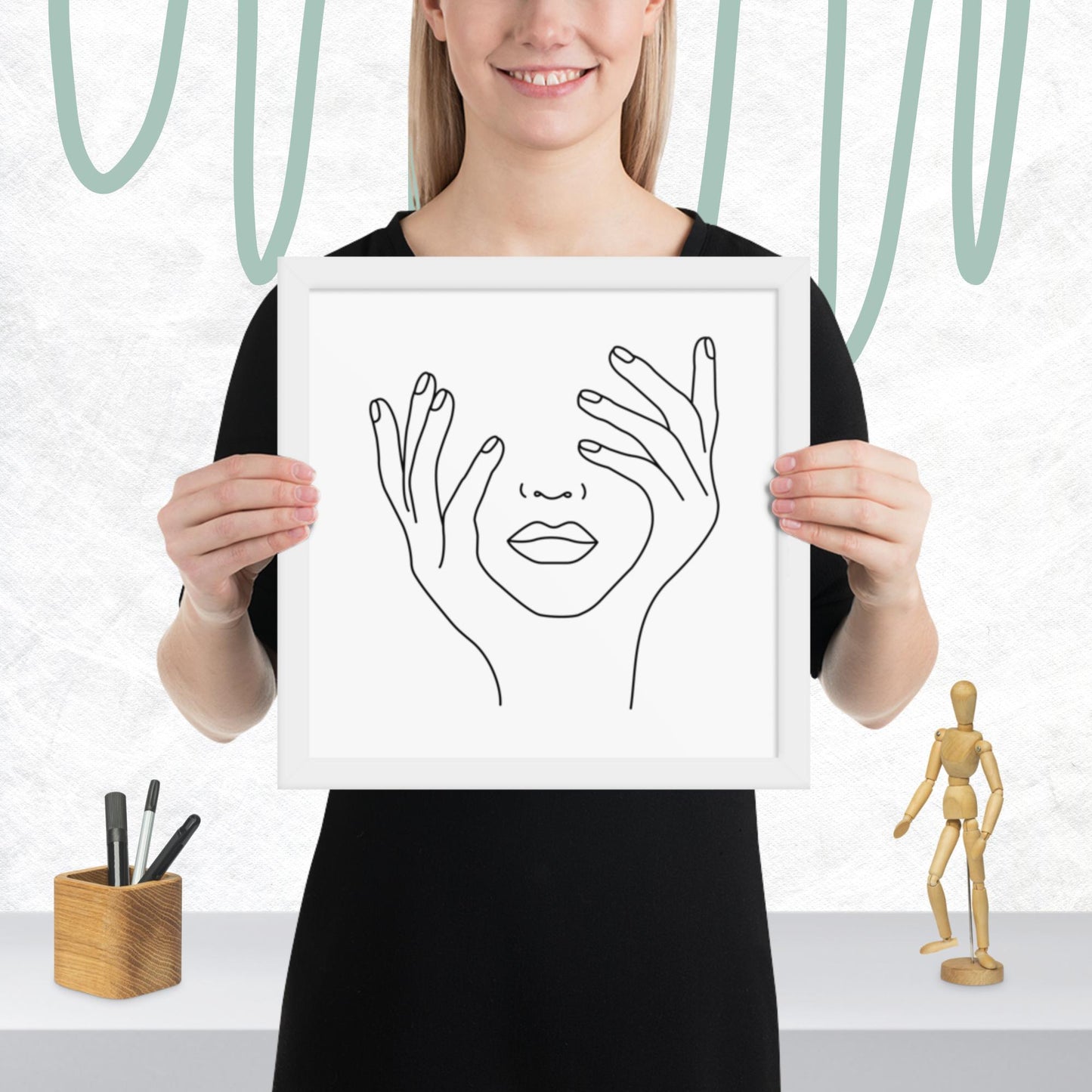Expressionless - Framed poster11