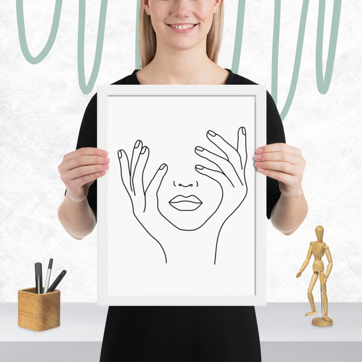 Expressionless - Framed poster14