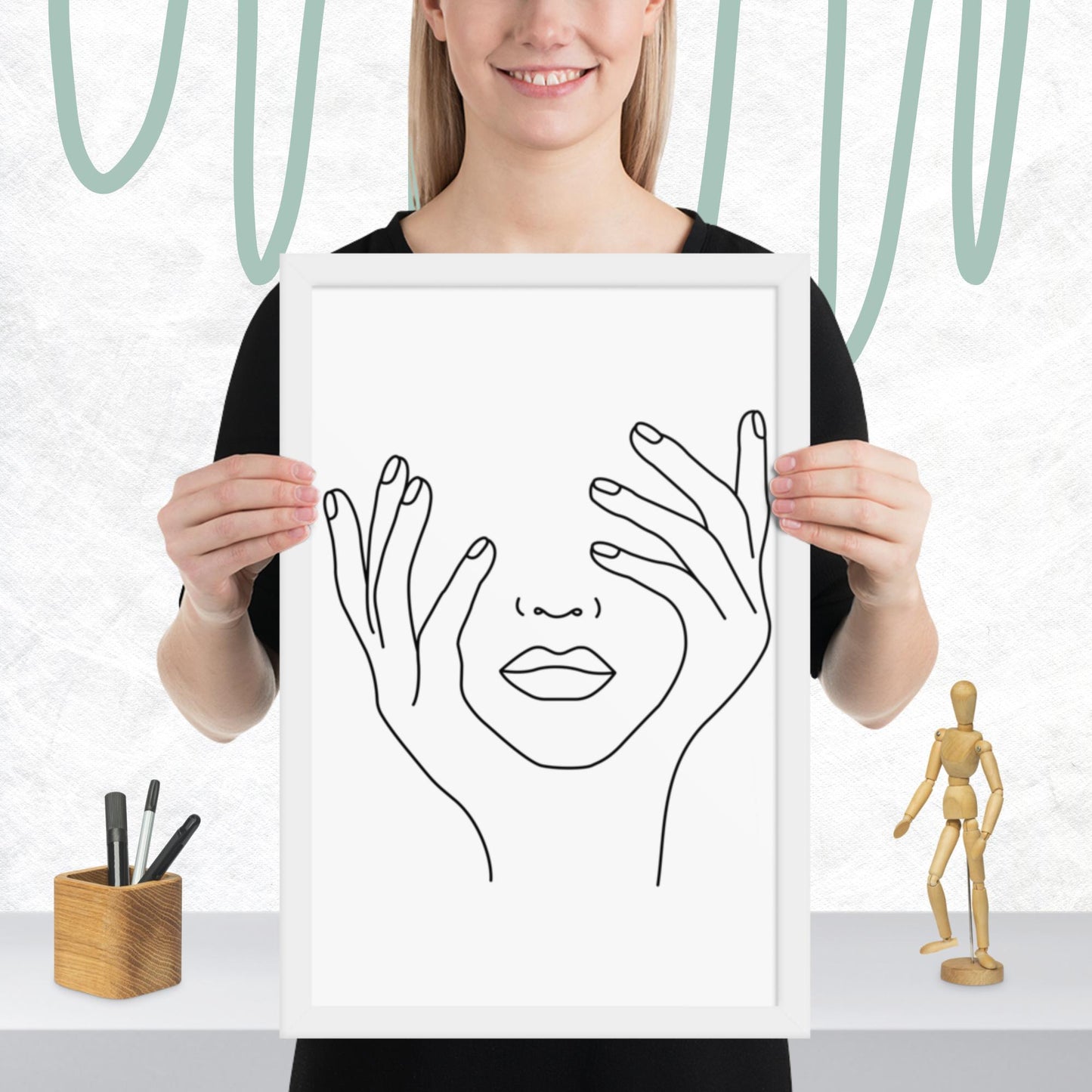 Expressionless - Framed poster17