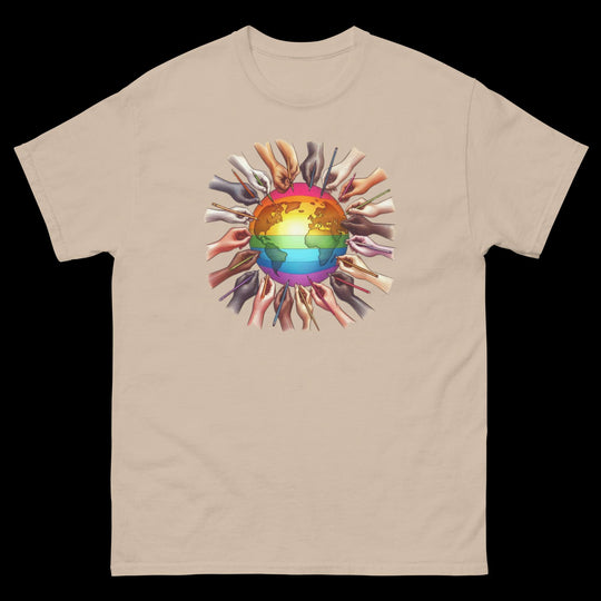We Live in a Colorful World - women's/Men's classic tee