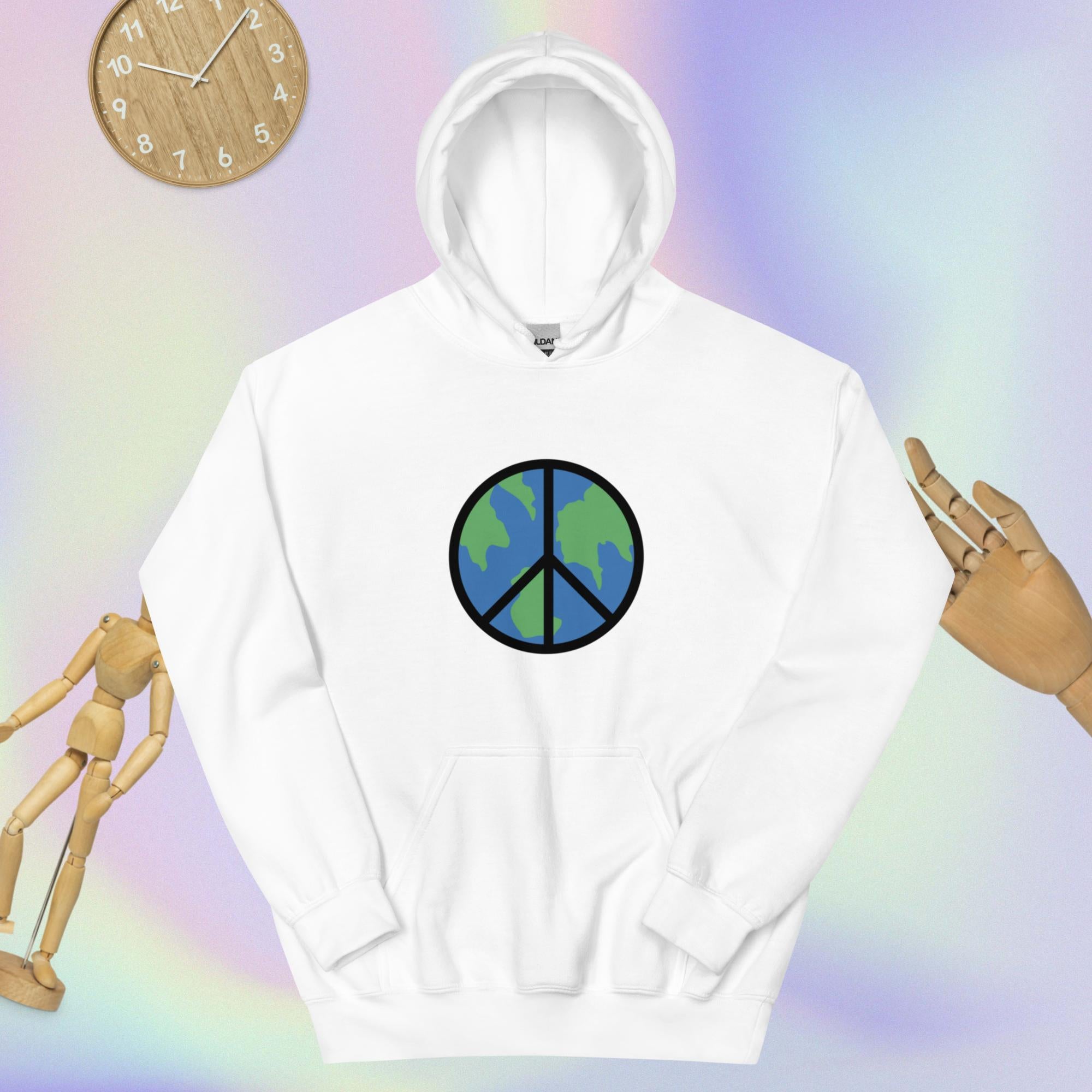 World Peace from an autistic perspective Unisex Hoodie1